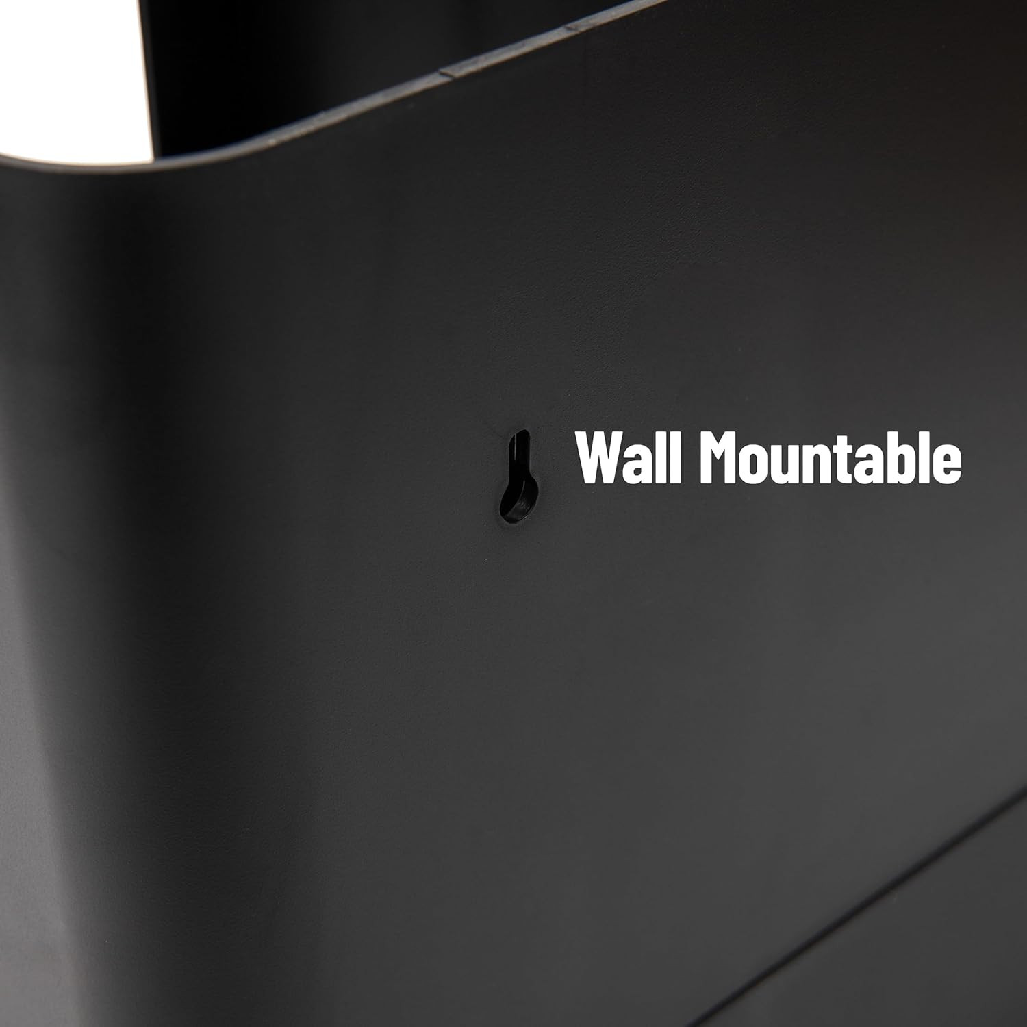 Cup and Condiment Station, Countertop Coffee Bar Organizer with 6 Compartments,