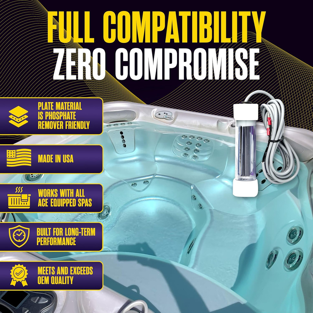 - the Scepter Salt Cell Replacement for ACE Sanitizing System by Hot Spring - 76