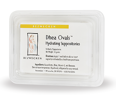 Bezwecken - Dhea Ovals Hydrating Suppositories, 16 count