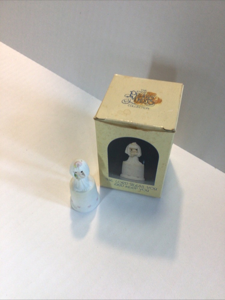 Precious Moments Mini Plate Lot & Thimble