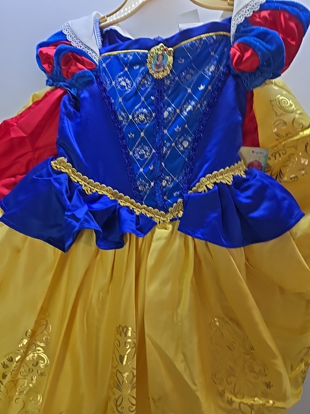 *NEW* Girls Disney Princess Snow White Halloween Costume Sz XS/EP/TP 3T-4T
