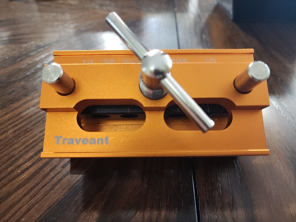 TRAVEANT Self Centering Dowel  Adjustable Width Drilling