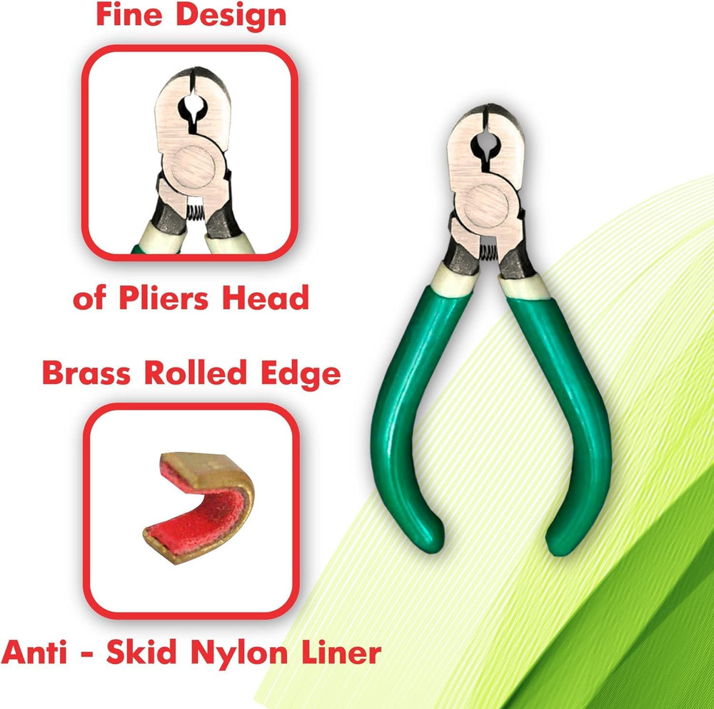 Archery Bow String Nocking Points Set – T Square Ruler, Nock Pliers with 6 Brass