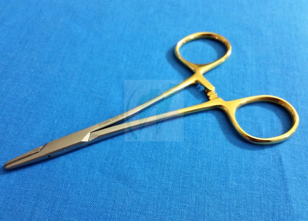 T/C O.R GRADE WEBSTER NEEDLE HOLDER DRIVER 4.5" SMOOTH PLAIN JAWS