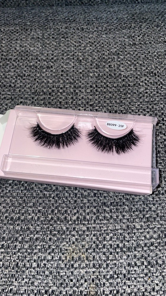 3d mink lashes 18 -20 mm fluffy