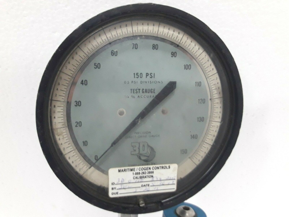 3D Instruments Pressure Calibrator 0-150 Psi