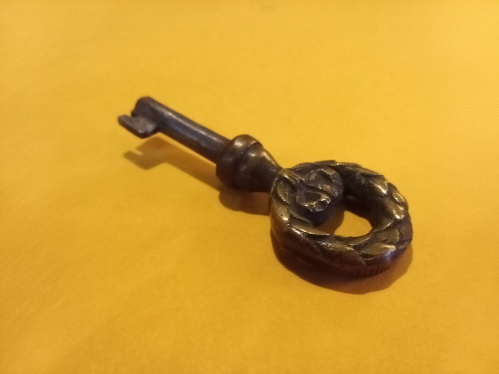 Vintage Bronze Skeleton Key