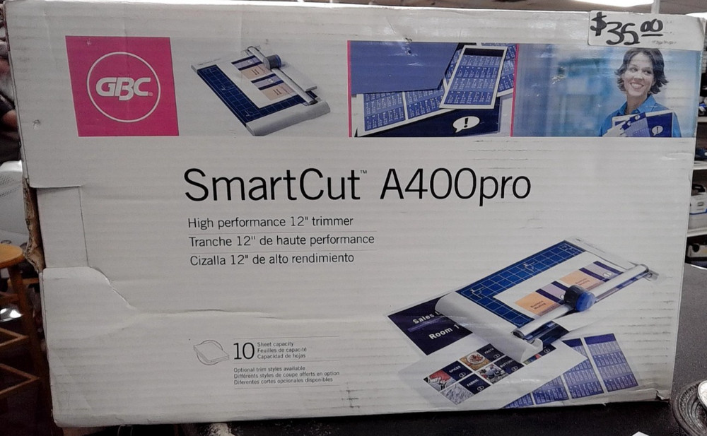 GBC SmartCut A400pro High Performance Trimmer Open Box