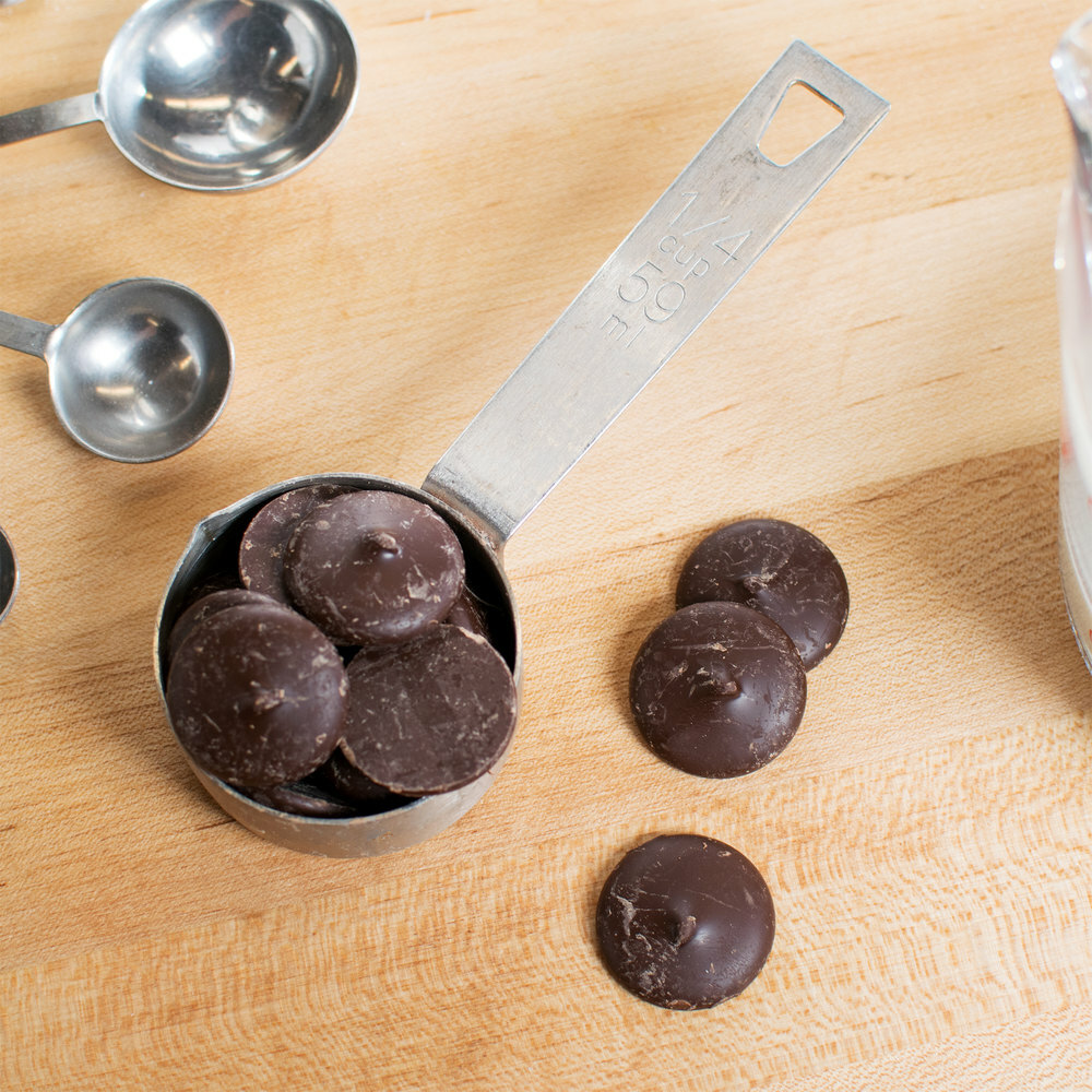 Ghirardelli Queen Dark Chocolate Wafers (select size below)