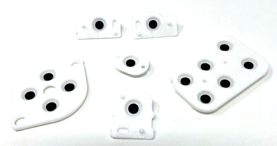 Nintendo N64 Controller Replacement Silicone Conductive Pads 2X FREE Shipping
