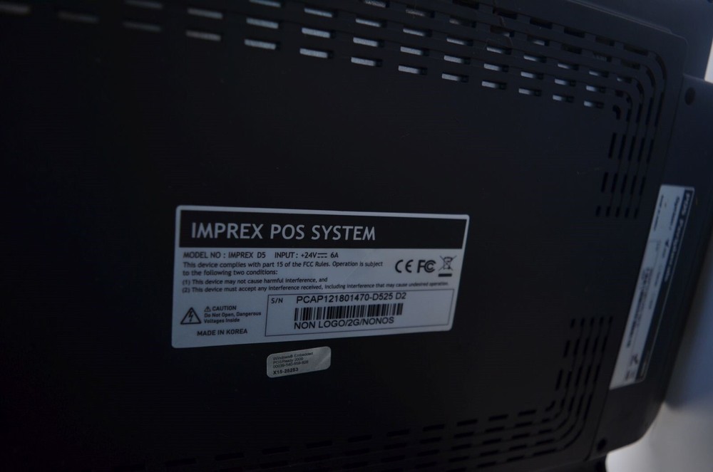 UP-Solution UP-7000 POS Touch Screen Computer Integrated Card Reader Parts