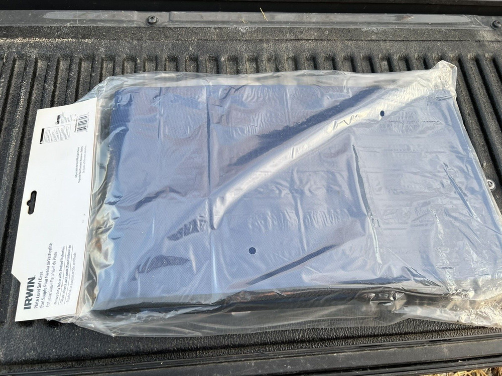 Irwin 4’ 5’ 6’ Adjustable Soft Case For Extendable Plate level New in package!