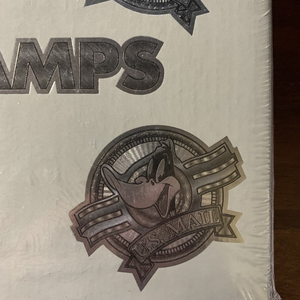 LOONEY TUNES~Official USPS Stamp collector Album/book VTG New sealed silver