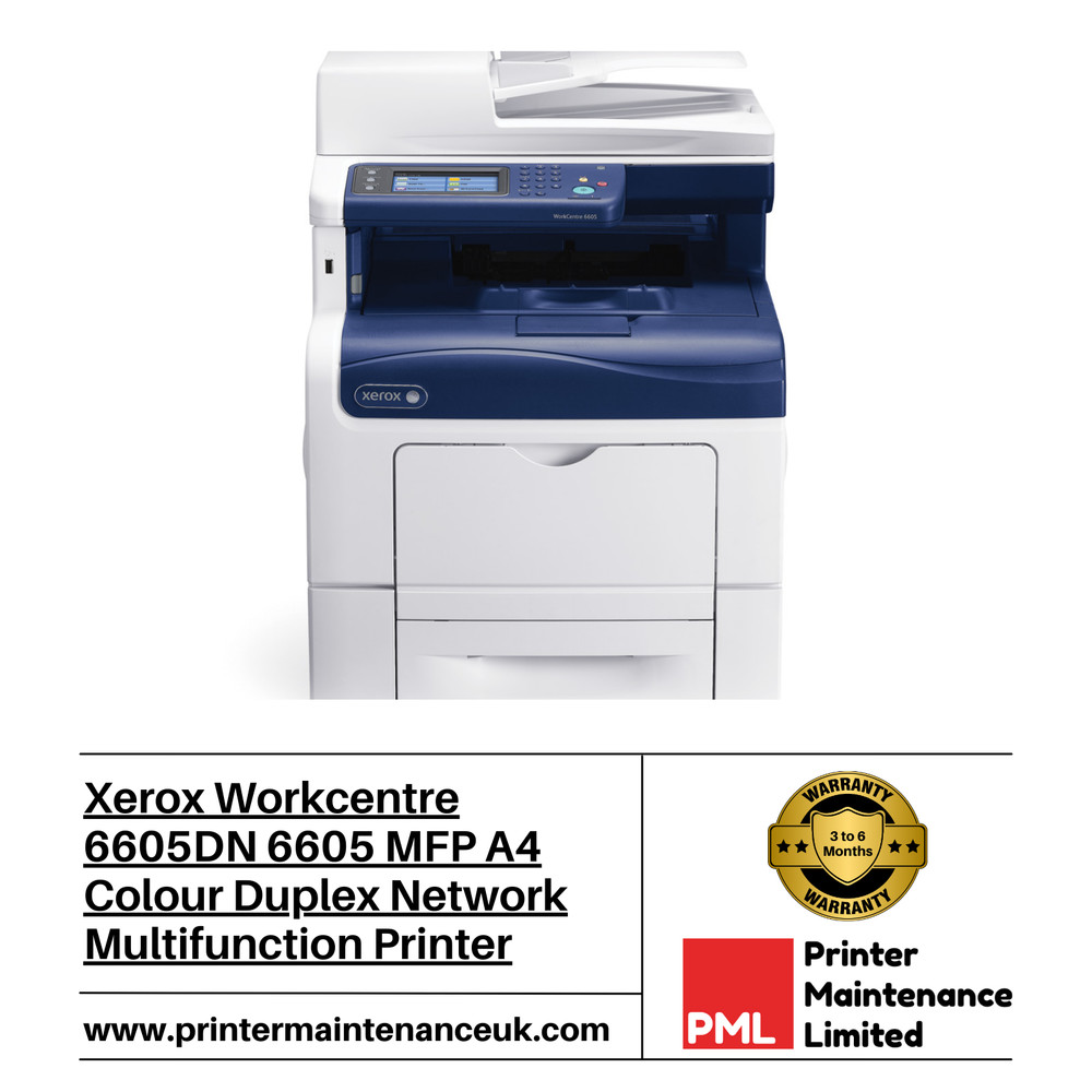 Xerox Workcentre 6605DN 6605 MFP A4 Colour Duplex Network Multifunction Printer