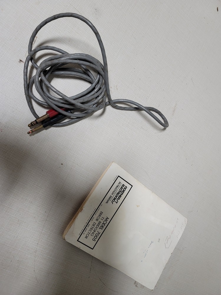 Northeast Electronics Model 7005 Telephone T1 Bridging Error Detector