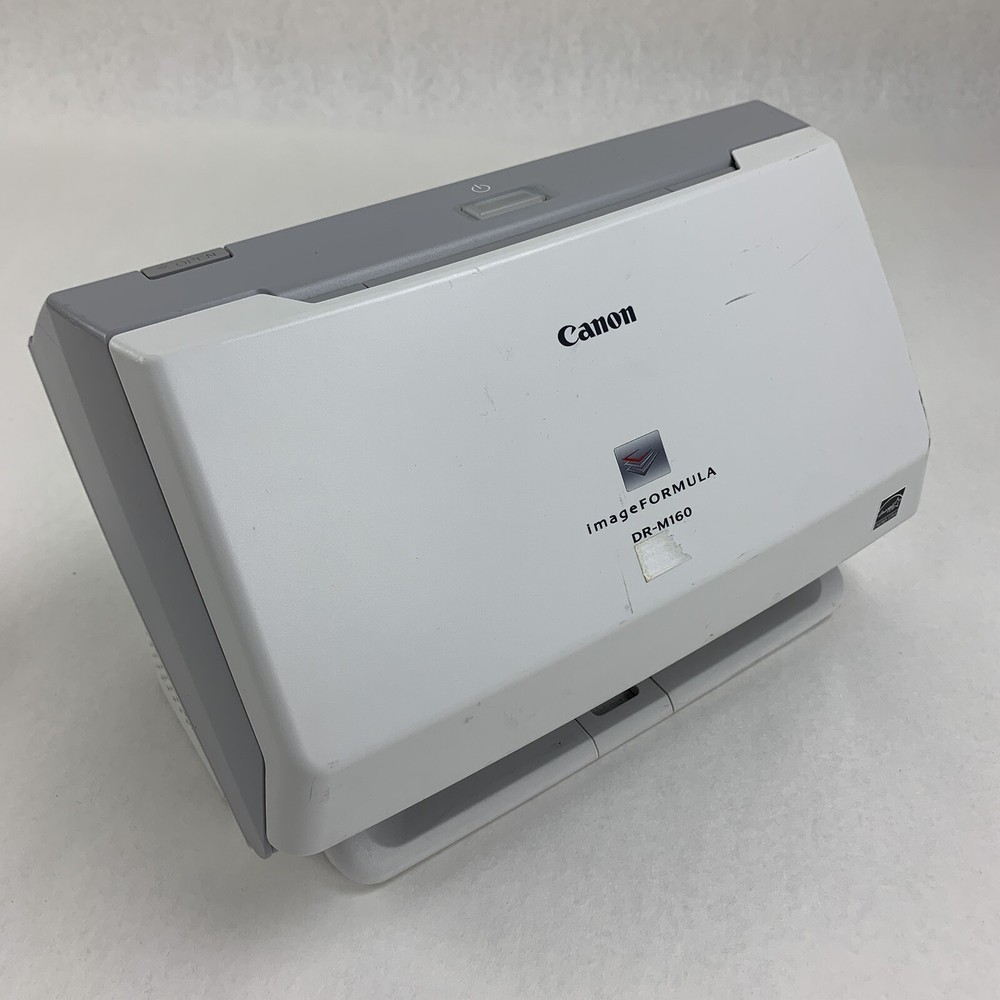Canon ImageFormula DR-M160 Desktop Duplex Document Scanner Tested No AC Adapter