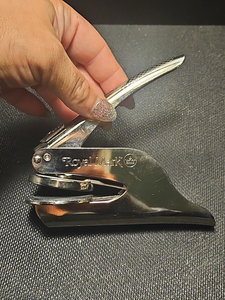 Older Royal Mark Embosser