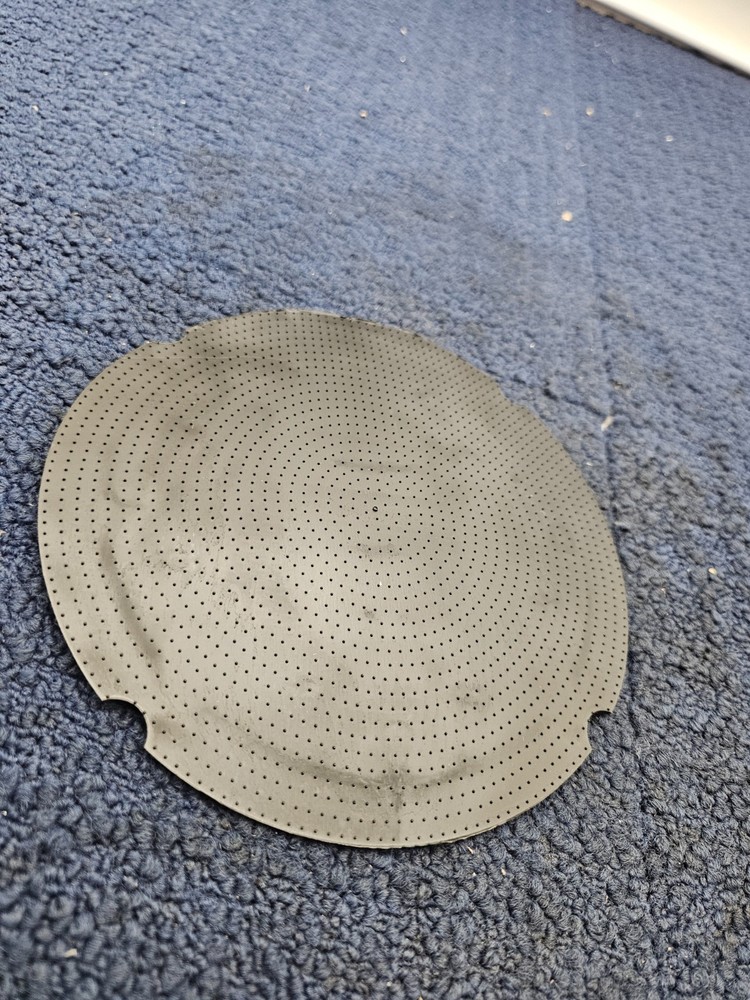 Tile Tech Paver Buffer Pad Hybrid Pedestal System Black 7" Diameter