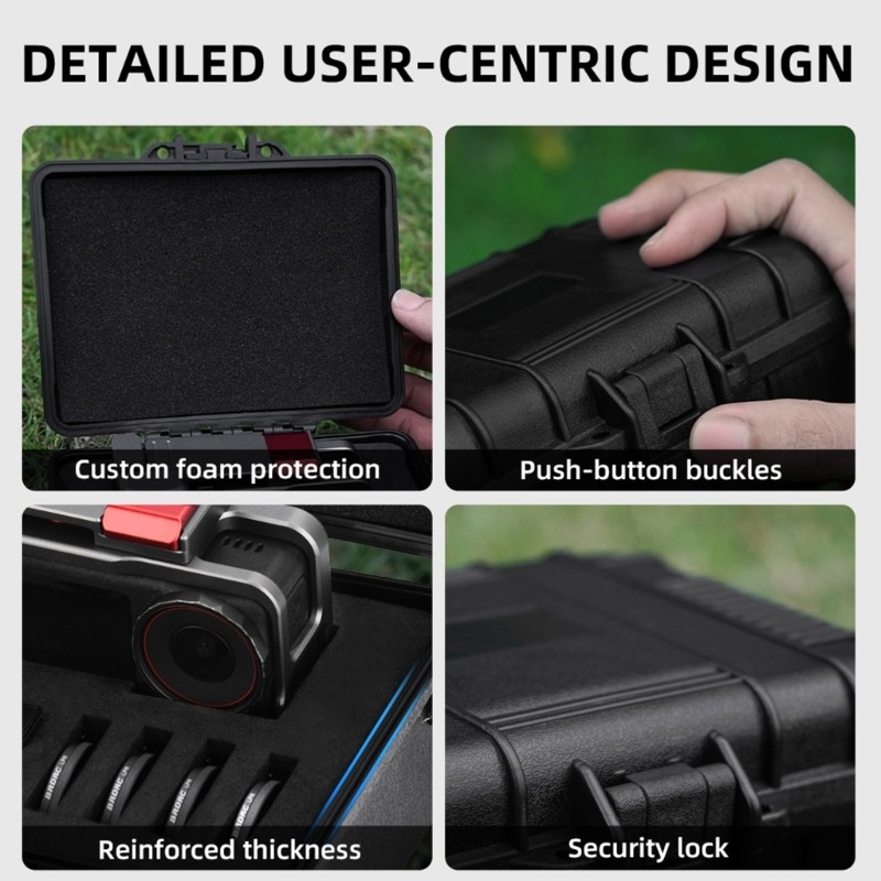 Adventure Ready Camera Case Featuring Removable Shoulder Straps And AntiScratch