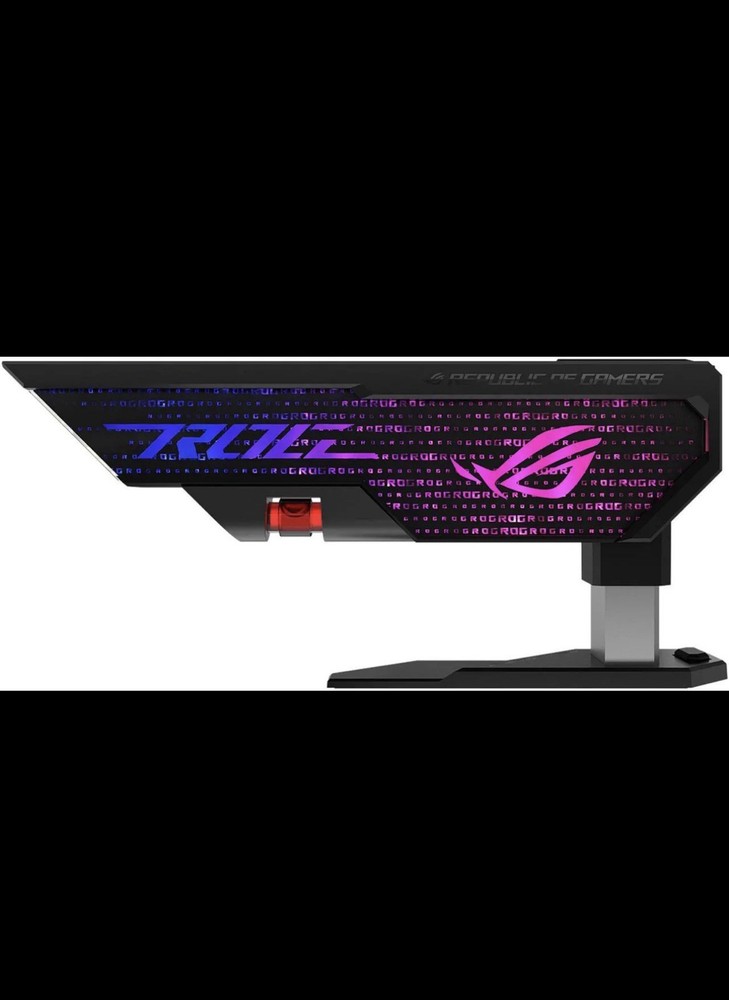 ASUS ROG HERCULX GPU Support Bracket RGB Lighting Computer Case Accessory