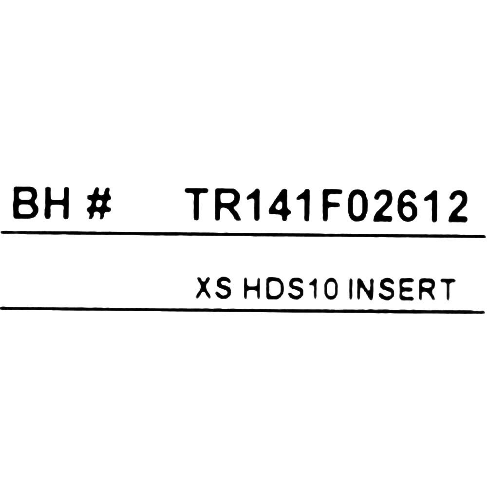 Boat Insert Panel TR141F02612 | XS HDS10 12 1/2 x 8 3/4 Inch Plastic