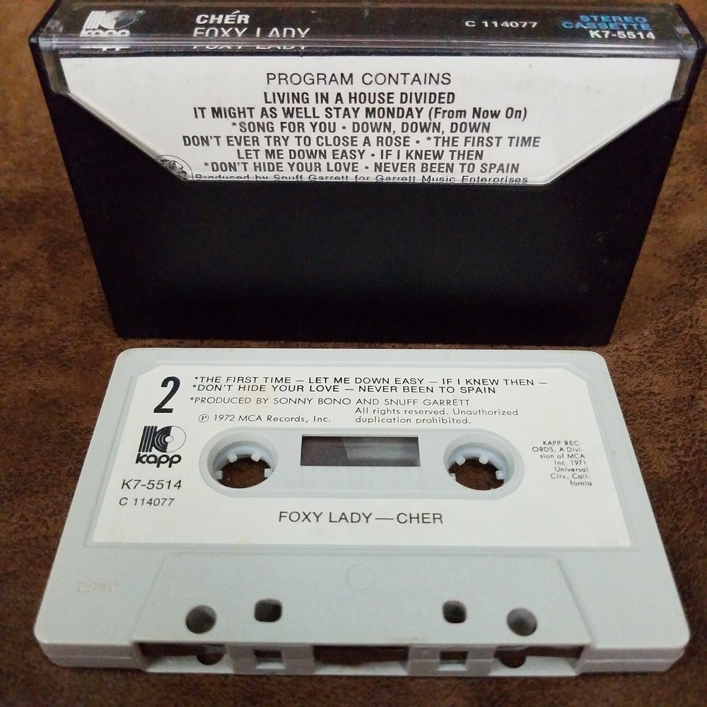 Cher Foxy Lady (Cassette 1972 MCA)