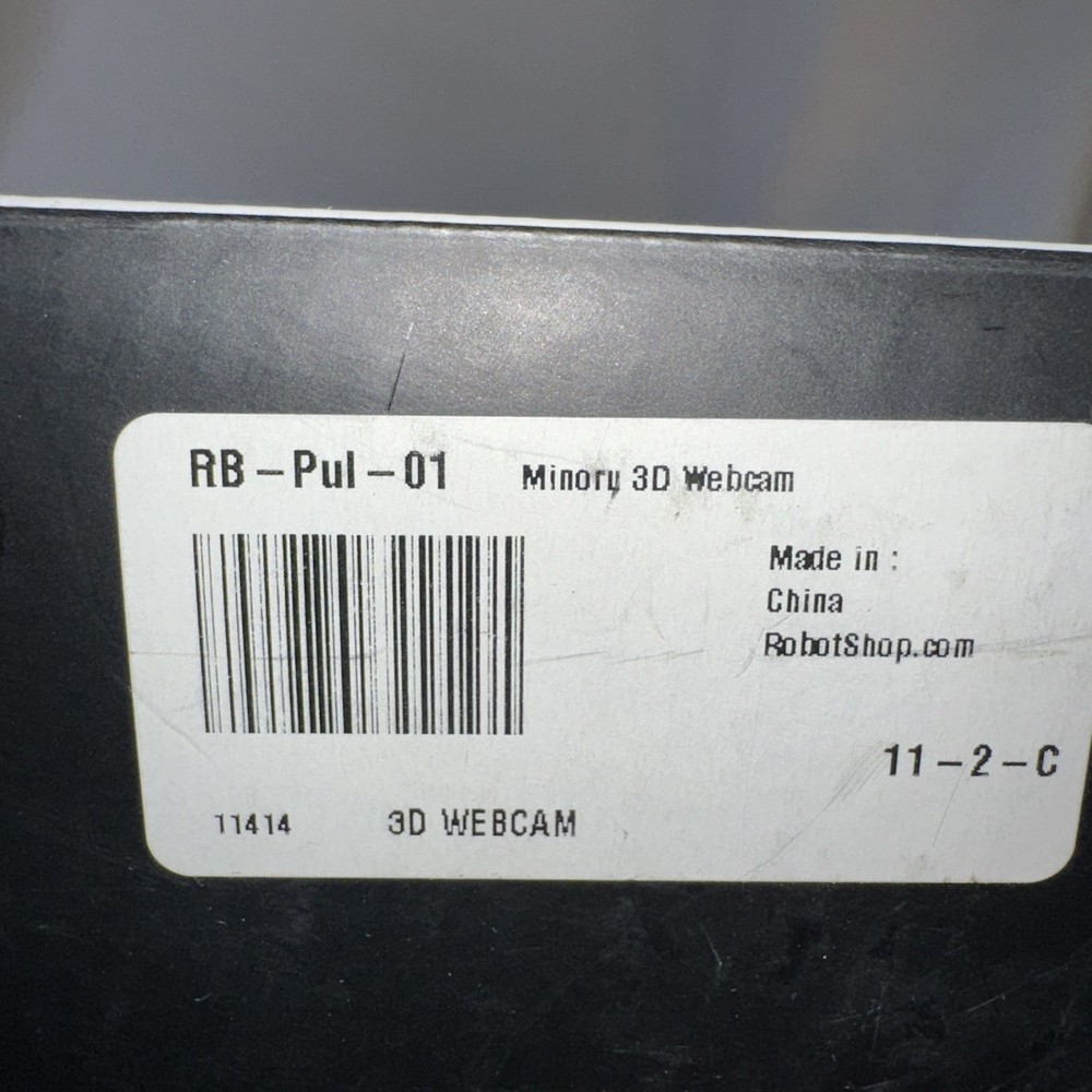 MINORU 3D Webcam Double Cameras NIB
