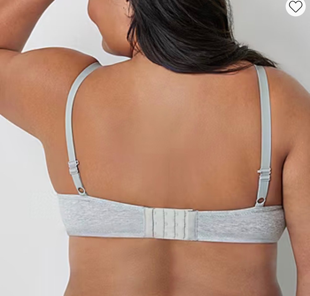 Ambrielle Cotton Wireless Full Coverage Bra