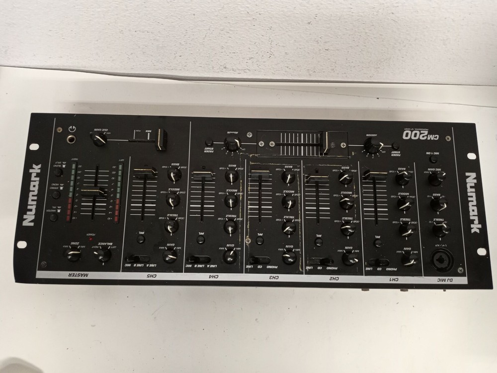Numark CM200 DJ Microphone Mixer / Mixing Board