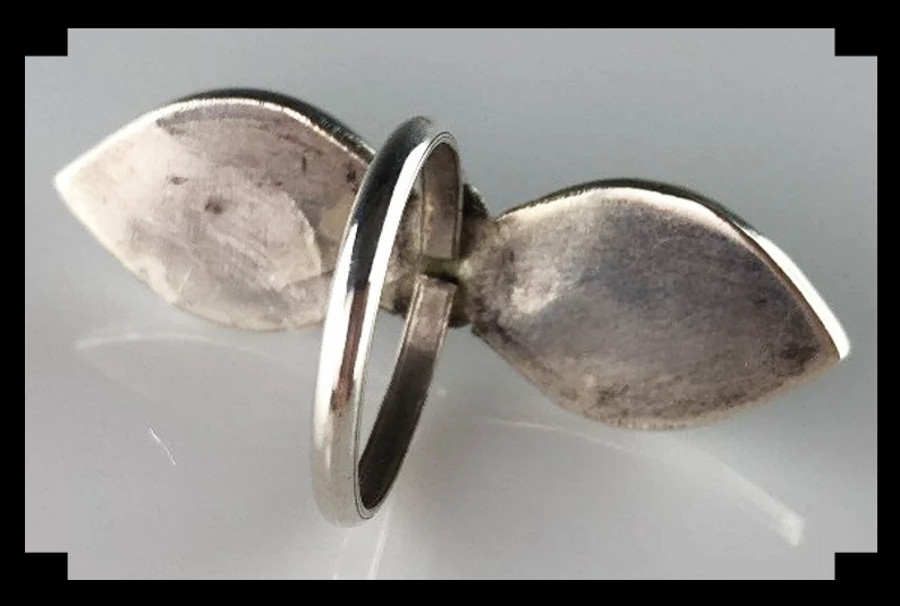 Handcrafted Infinity Ring Size 4 3/4 & 5