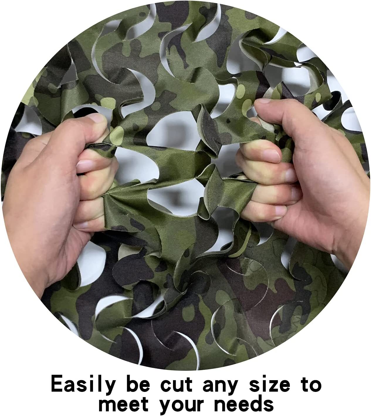 Camo Netting, Camouflage Net Blinds Great for Sunshade Camping Shooting Hunting