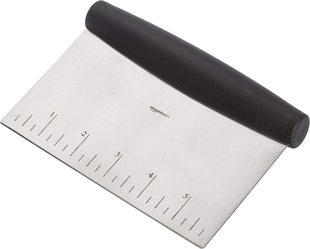 AmazonBasics Stainless Steel Bowl Scraper/Chopper