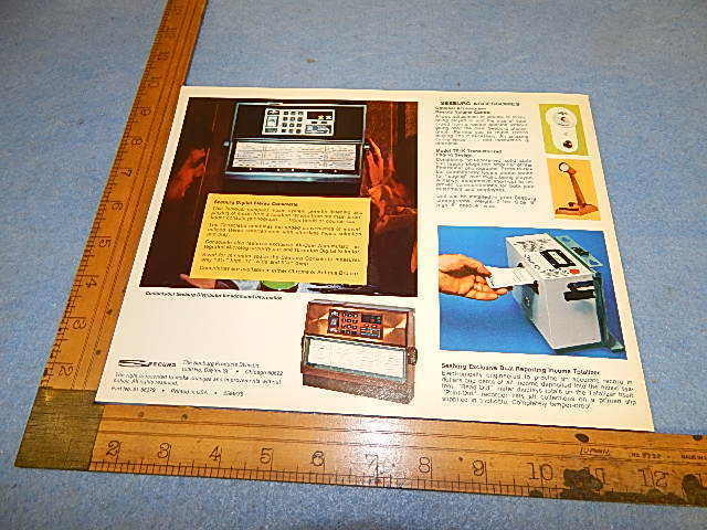 Seeburg STD2 Entertainer Advertising Brochure