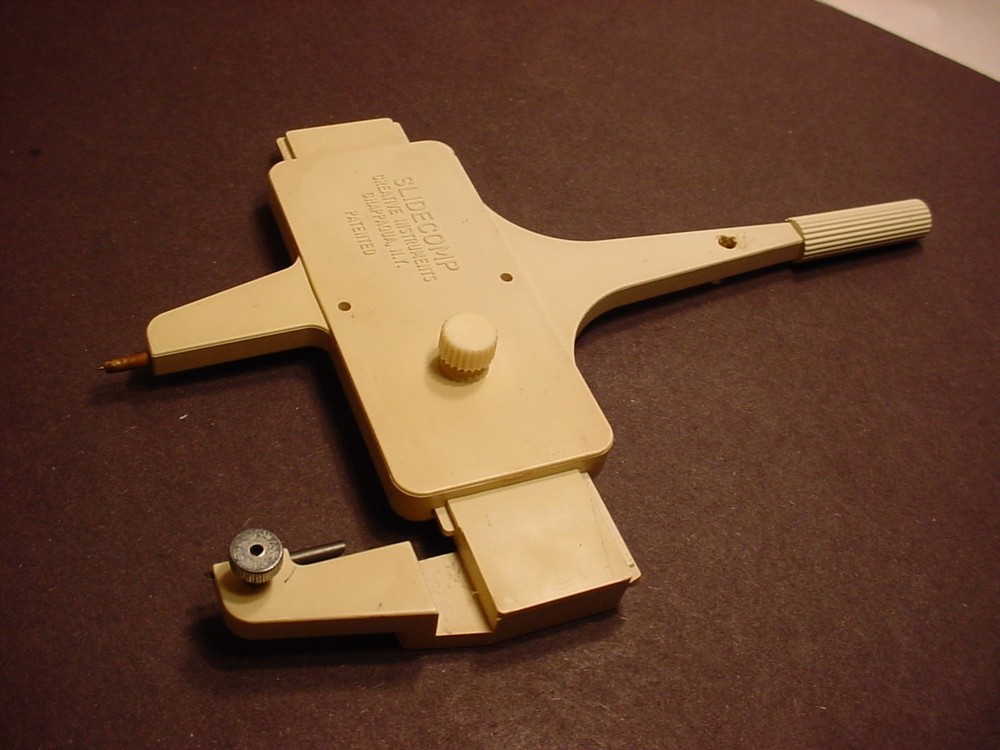 Slidecomp Drafting Compass 3” Plastic