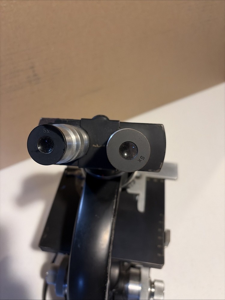 Vintage Steindorff Berlin Monocular Microscope Tested