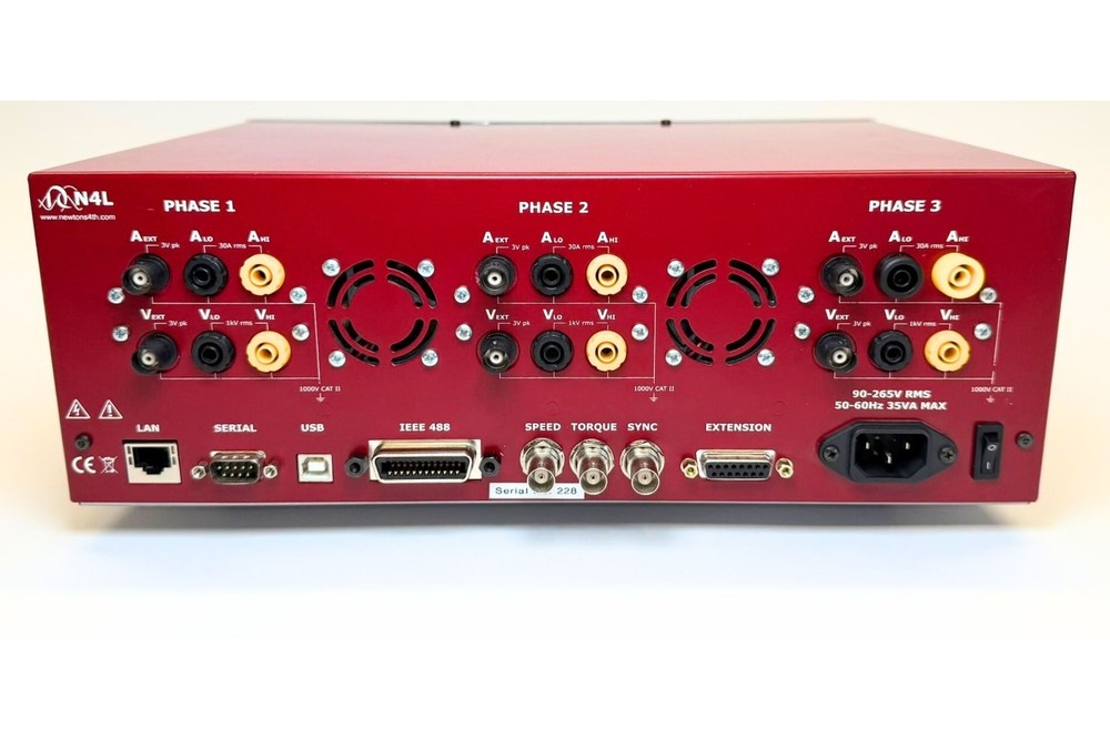 N4L PPA2530 Power Analyzer 3-Phase DC-2MHz Harmonics Power Quality Analyzer