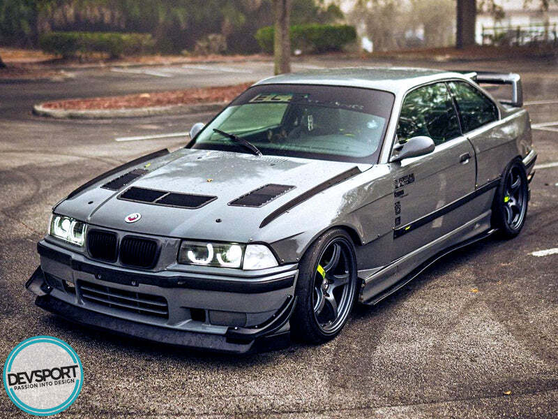 DevSport Side Skirt Extensions Splitters (94-99 BMW e36 / M3)