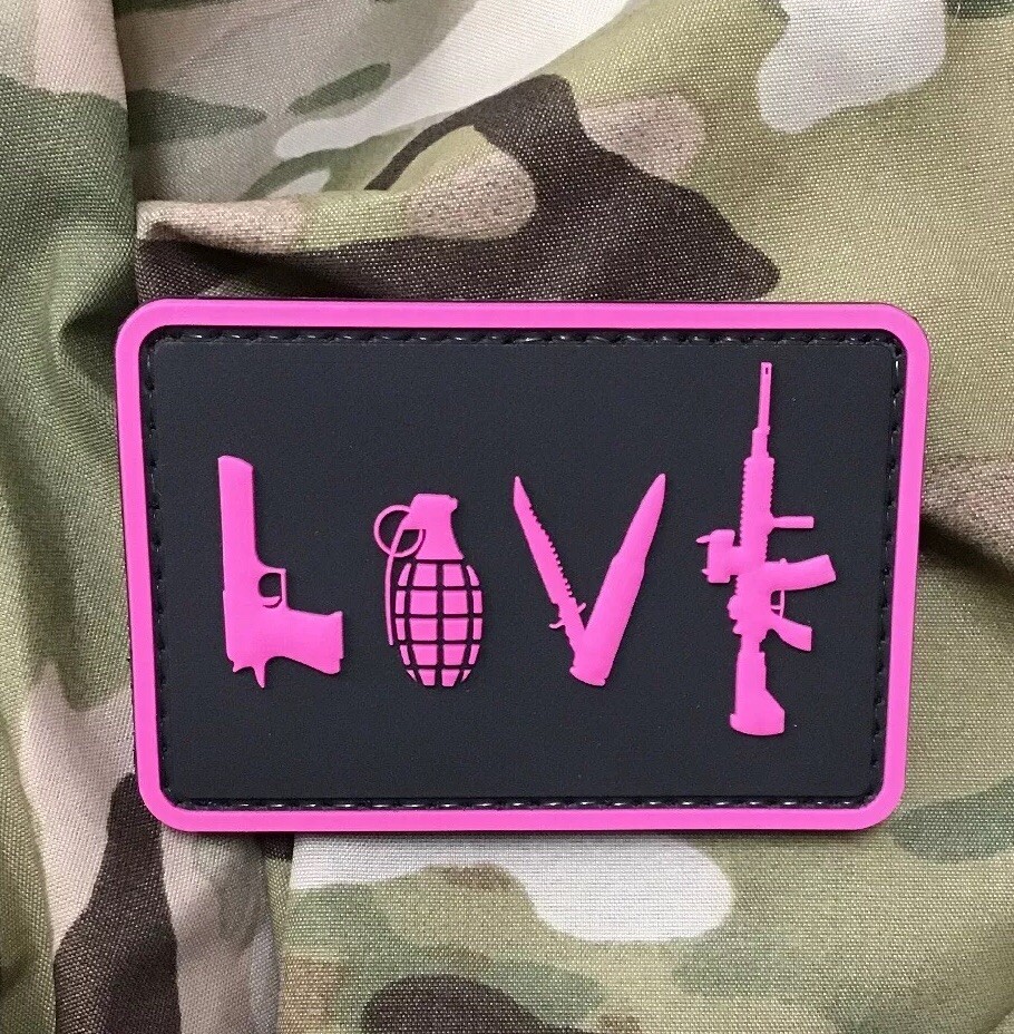 Weapon “LOVE” PVC Morale Patch