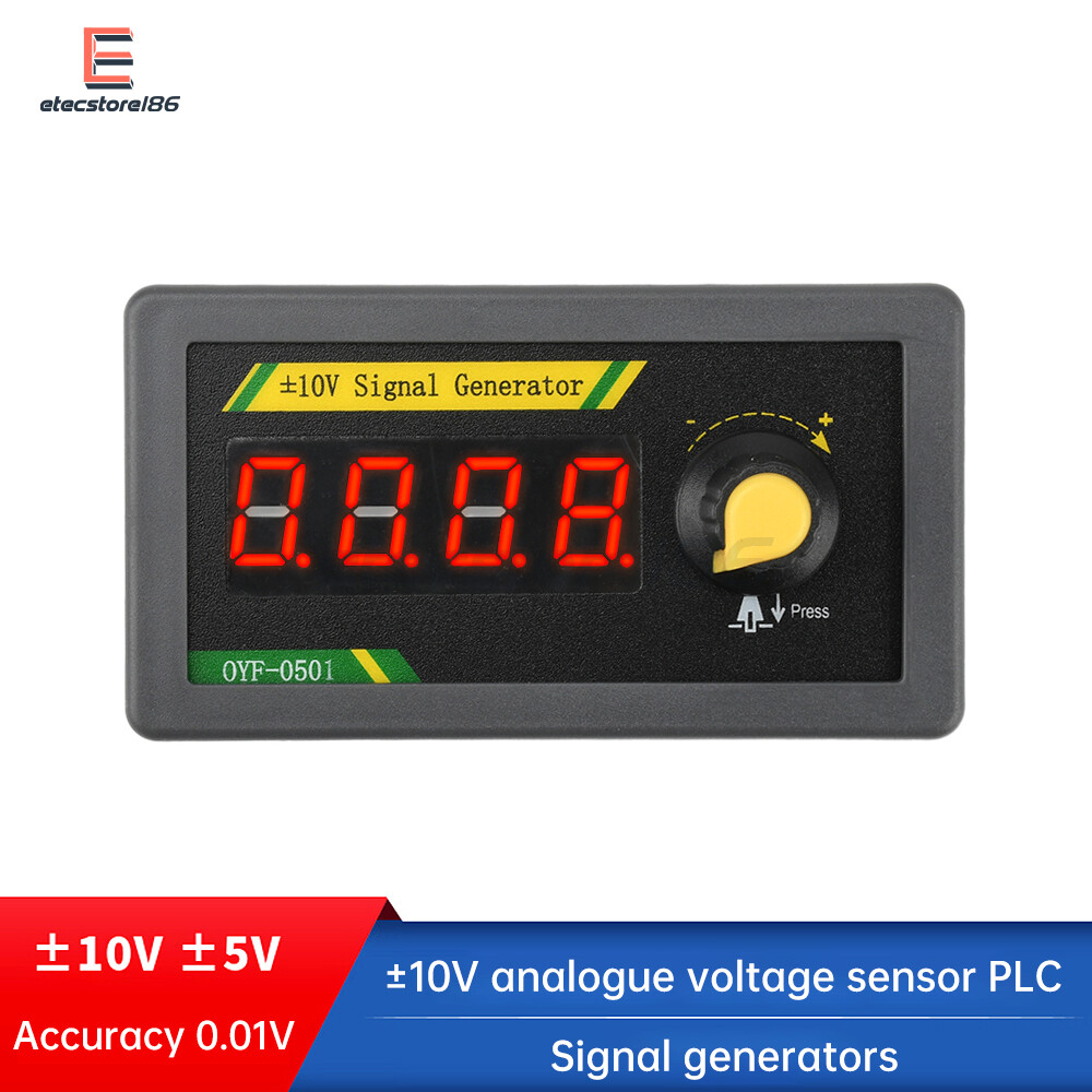 DC 7-28V 4-Digit Voltage/Current Signal Generator Simulator PLC Analog Control
