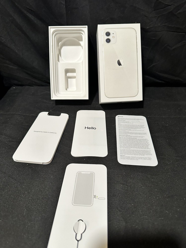 ORIGINAL Apple iPhone 11  White 256gb EMPTY BOX ONLY