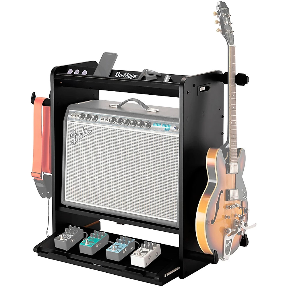 On-Stage Guitar Workstation Black