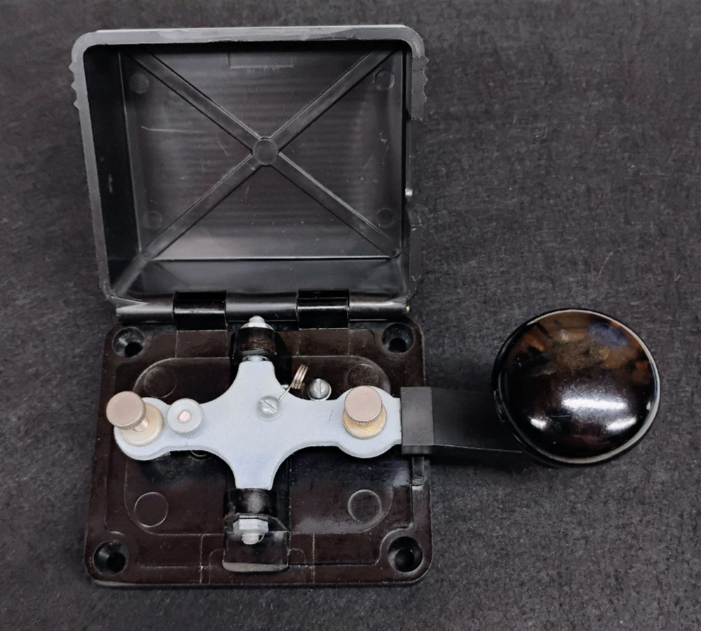 Vintage Soviet Military Morse Code Telegraph Straight Key From USSR, Unused.