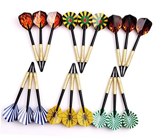 MaxMau Soft Tip Darts for Electronic Dartboard Plastic Point Dart with