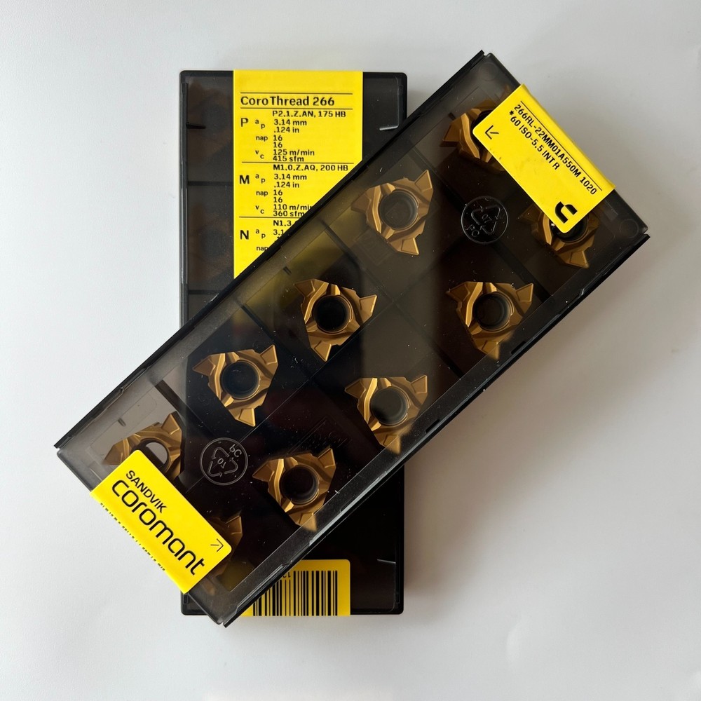 10Pcs/BOX Sandvik 266RL-22MM01A550M 1020