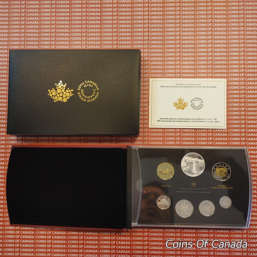 2014 Canada Special Edition Silver Dollar Proof Set #coinsofcanada