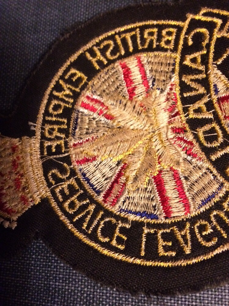 WWII CANADIAN LEGION uniform / FLIGHT JACKET PATCH WW2