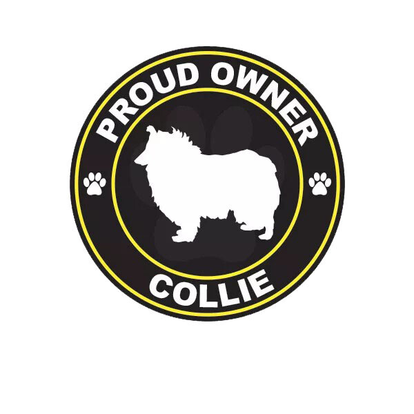 Proud Owner Collie Sticker Decal
