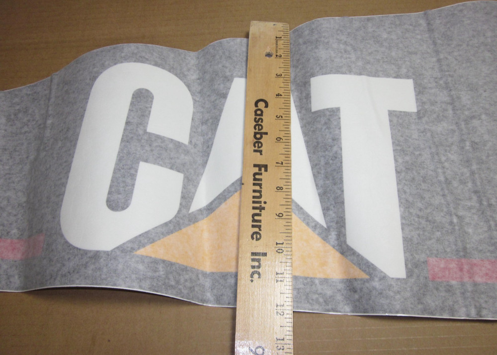 a Large CAT Caterpillar Decal