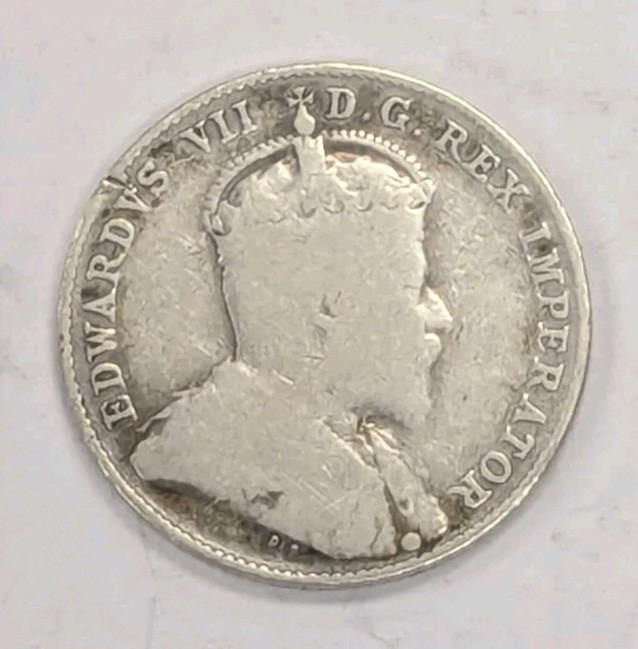 1902- Canada 10 Cent Coin-#T153