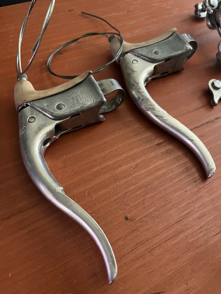 Vintage Mafac Brakes And Levers Simplex